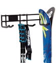 Double Ski Storage Rack